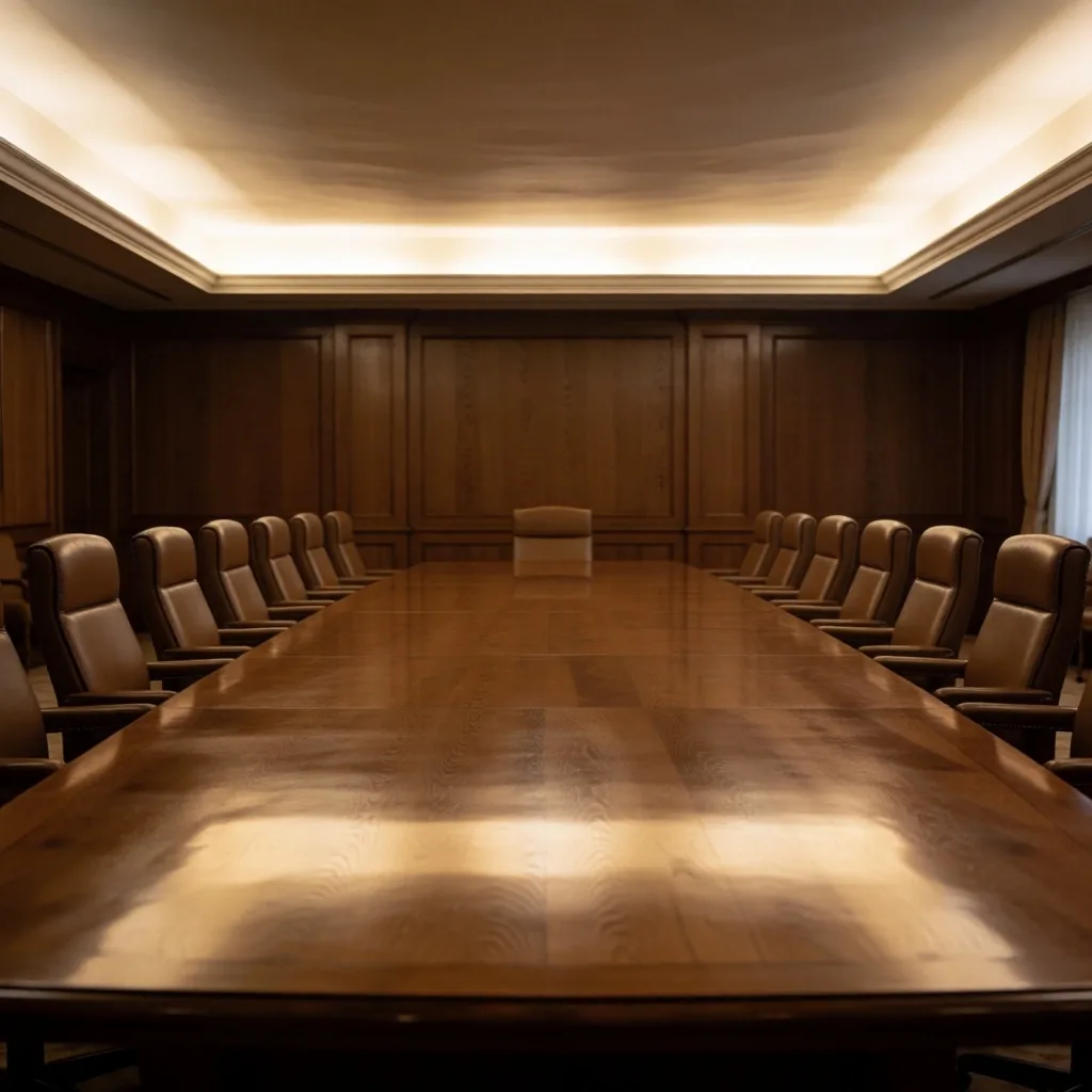 Sala de reuniones diplomáticas